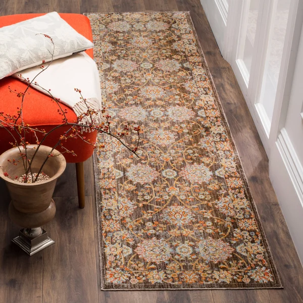 Safavieh Vintage Persian VTP469D 2&2x22 x 12& Brown - Multi Rug