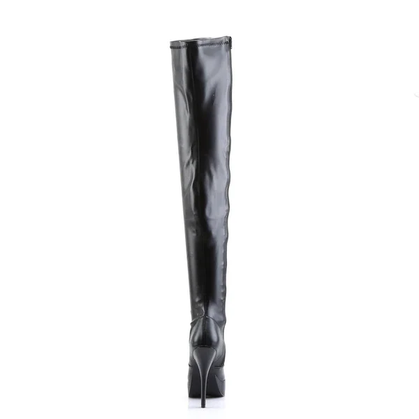 Devious - Indulge-3000 6 - Black Str PU