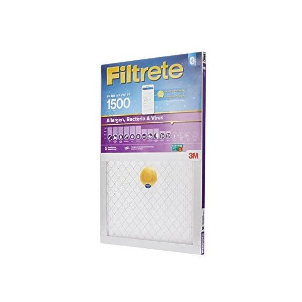 Filtrete 16x20x1 Smart Replenishable AC Furnace Air Filter - MPR 1500, Allergen, Bacteria & Virus, 2-Pack