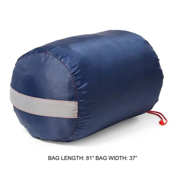 Eddie Bauer Cabin Cruiser 50o Sleeping Bag - Blue - One Size