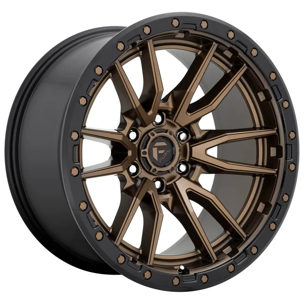 Fuel D68120907550 - Rebel 20x22 Matte Bronze