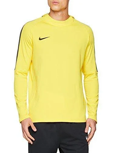 Nike Academy 18 Hoodie - Yellow - XL