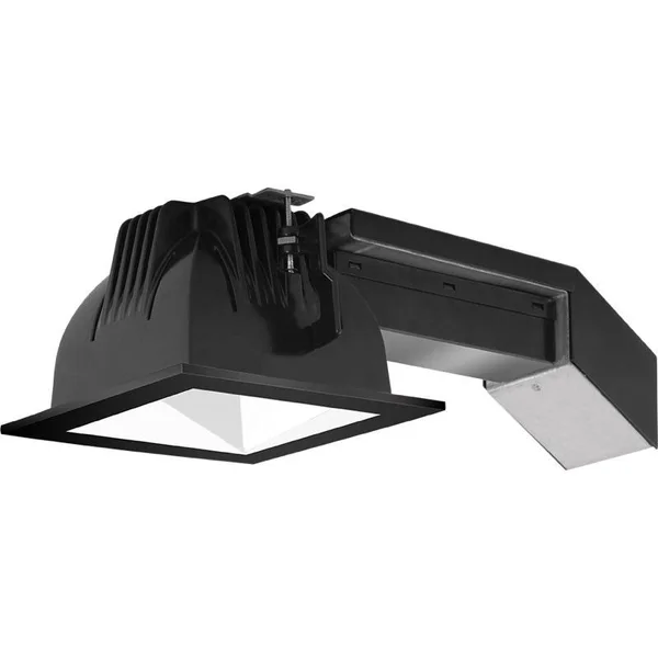 RAB REMODELER 4 inch Square 20W Dimmable 50 Degree 2700K 80 CRI White Cone Black Ring (RDLED4S20D-50YY-W-B)