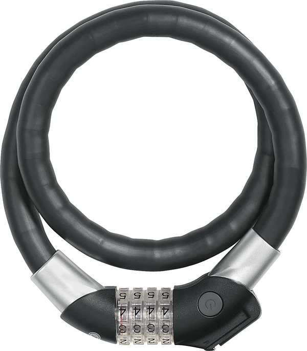 Abus 59216-4 Steel-O-Flex Raydo Pro 1460/85 Black Bike Lock 85cm