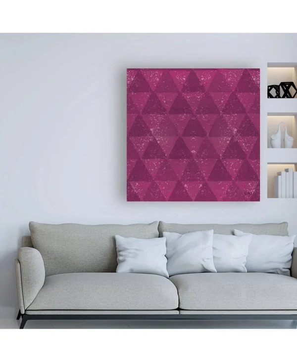 Trademark Art Veronique Charron 'Festive Forest Pattern IVF' Canvas Art