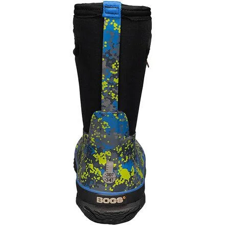 Bogs Kids& Classic Micro Camo Boot - 9 - Blue Multi