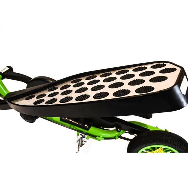 Zike Fly Range Motion Portable Scooter Stepper Bike for Youth - Lime Green