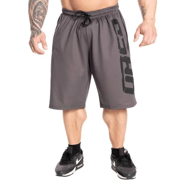 Gasp Official Pro Mesh Shorts in Grey Size S