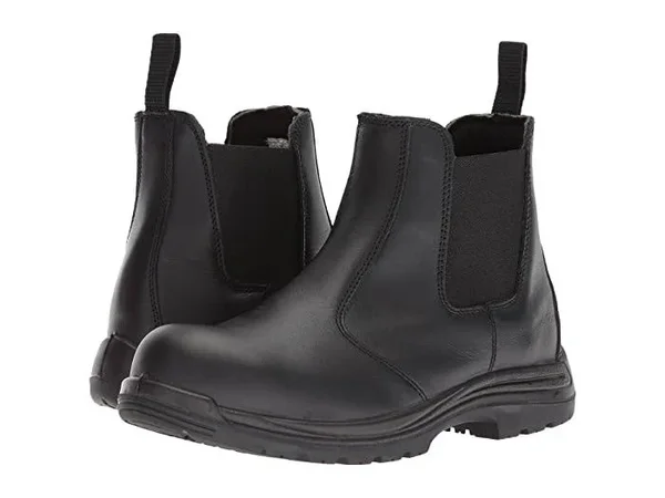 Avenger Men's 7408 Composite Toe Romeo Work Boots - Black, 7
