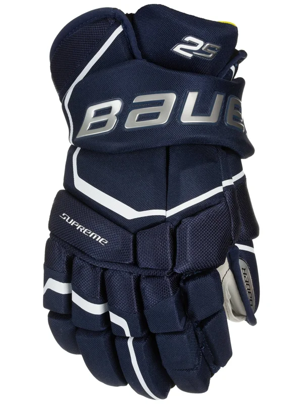Bauer Supreme 2S Hockey Gloves - Senior - Navy - 15.0x22