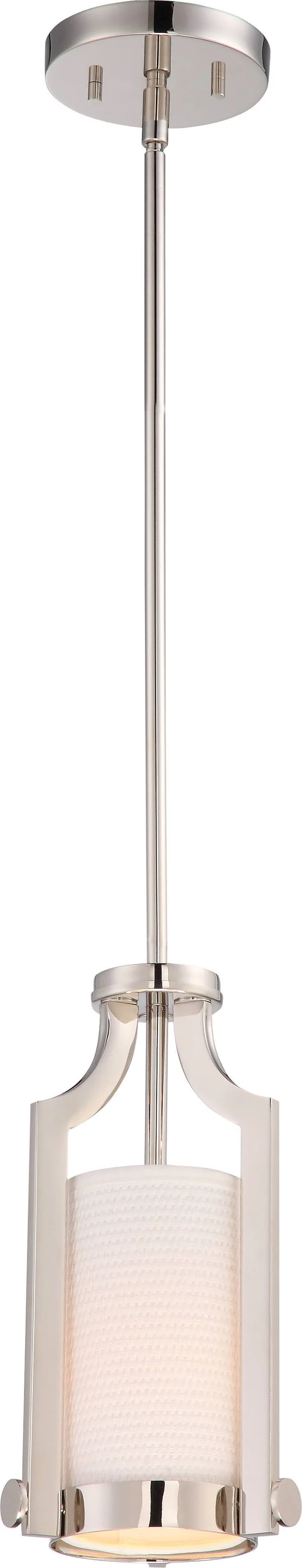 Nuvo Lighting-60-5884-Meadow - 1 Light Mini Pendant Polished Nickel