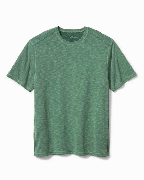 Tommy Bahama Men's Big & Tall Flip Tide Reversible IslandZone T-Shirt - Emerald - Size 1XLB