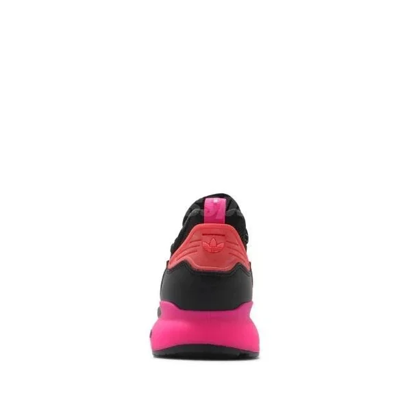 Adidas ZX 2K Boost &Black Gradient& Core Black/Core Black/Solar Red Marathon Running Shoes/Sneakers FV9997 (Size: US 8.5)