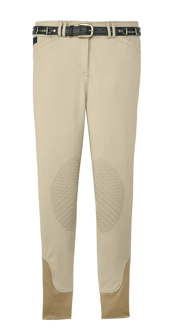 Dover Saddlery Women's Dalton Knee-Patch Breech - Tan