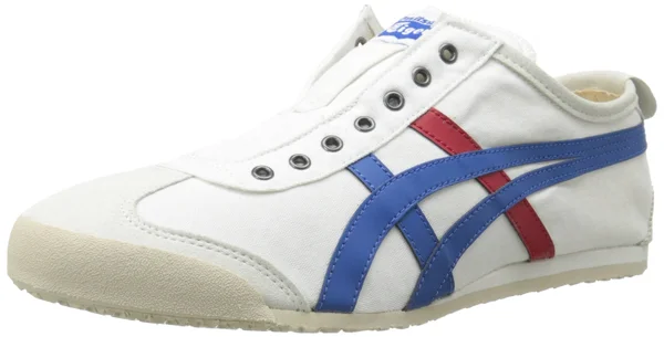 Onitsuka Tiger, Mexico 66 Slip-On, White/Tricolor