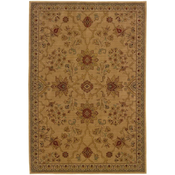 Oriental Weavers Allure 013C1 Beige Area Rug 6&7x22 x 9&6x22