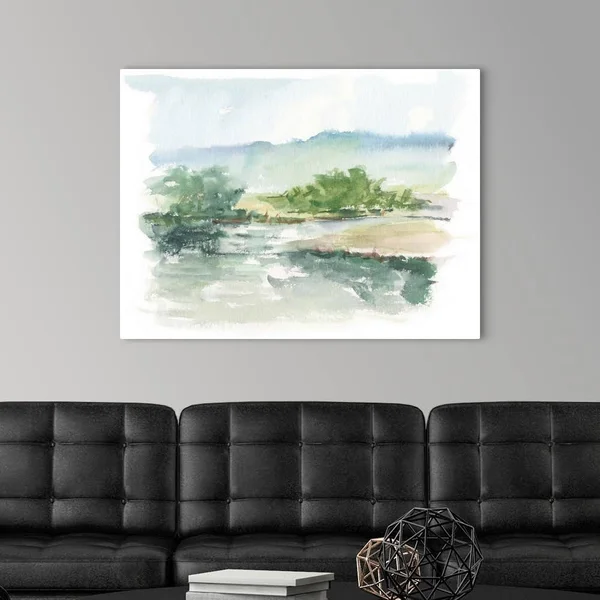 Spring Watercolor Sketch V, Canvas Wall Art, 40x30, Great Big Canvas