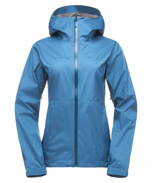 Black Diamond Women's Stormline Stretch Rain Shell - Xxs - Spruce