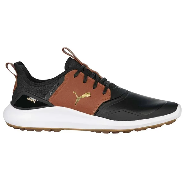 Puma Men's Ignite NXT Crafted Golf Shoes - Black