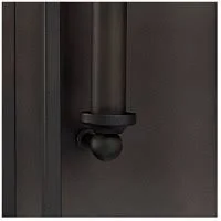 Capital Lighting 9725OB Carriage House 3 Light Outdoor Post Lantern - Old Bronze