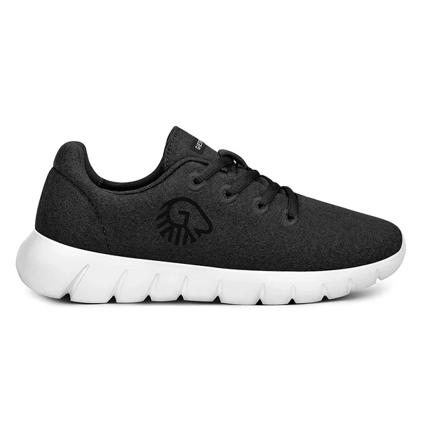 Giesswein Merino Runners/Sneakers by Giesswein - Women - Special Edition - Women - Color: Black-White - Size: 6 US - Runners - S