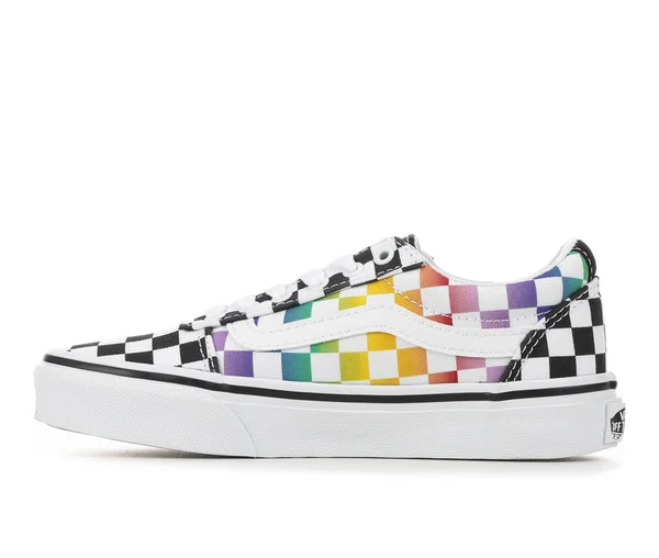 Girl's Vans, Ward Sneaker - Little Kid & Big Kid, 13.5 M, Synthetic & Fabric, Peltz Shoes
