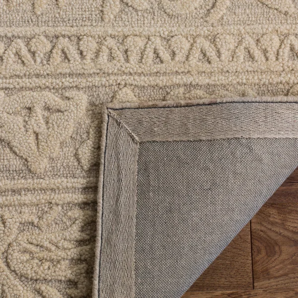 Safavieh 2&-3x22 x 8& Blossom BLM109F Light Grey Ivory Rug
