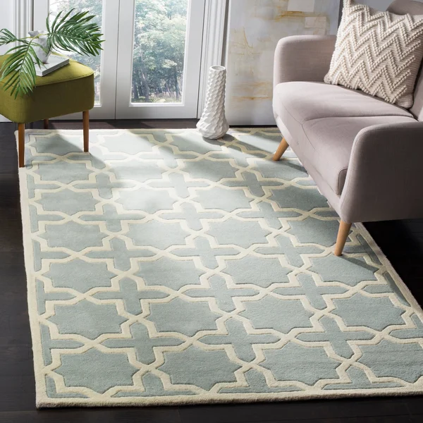 Safavieh Chatham Grey & Ivory 5& x 8& Rug