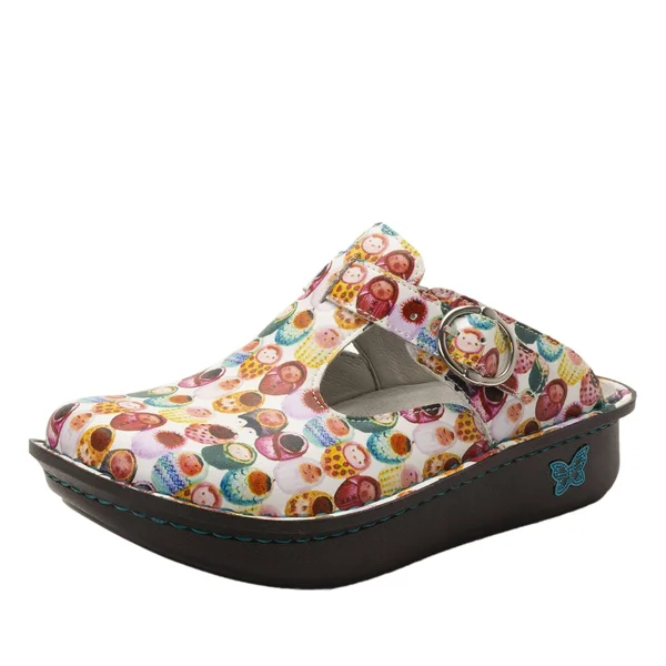 Alegria Classic Women's Clog Shoes Fresh Baked White : 36 (US Women's 6-6.5) Wide