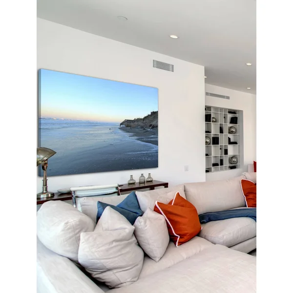 Marmont Hill Sand Surf Sunshine by Robert Dickinson Painting Print on Canvas - Size: 24 inch x 36 inch