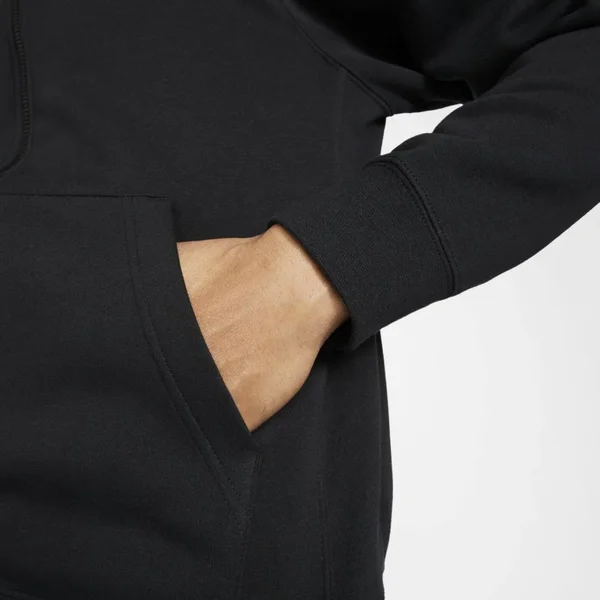 Nike Men's Sportswear Club Fleece Full-Zip Hoodie - Black/Black/White - XL