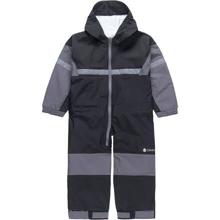 Black Trail One Piece Rain Suit- Wholesale, 4T