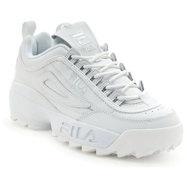 Men's Fila Disruptor II - Size: 14, White