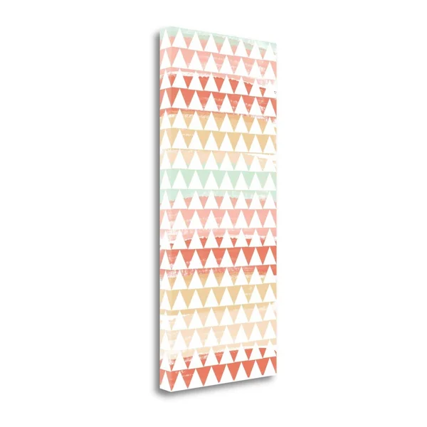 29x22 x 13x22 Triangle Multi by Linda Woods Fine Art Giclee Print