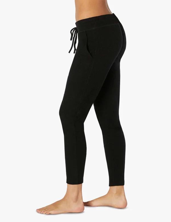 Beyond Yoga Your Line Midi Sweatpants, Black, Women's, Medium
