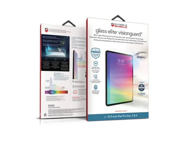 Zagg Glass Elite VisionGuard+ - Apple iPad Pro 12.9-inch (4th Generation)