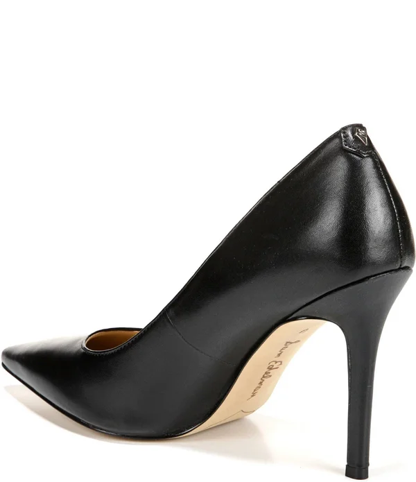 Sam Edelman Hazel Leather Pointed Toe Pumps - 11M