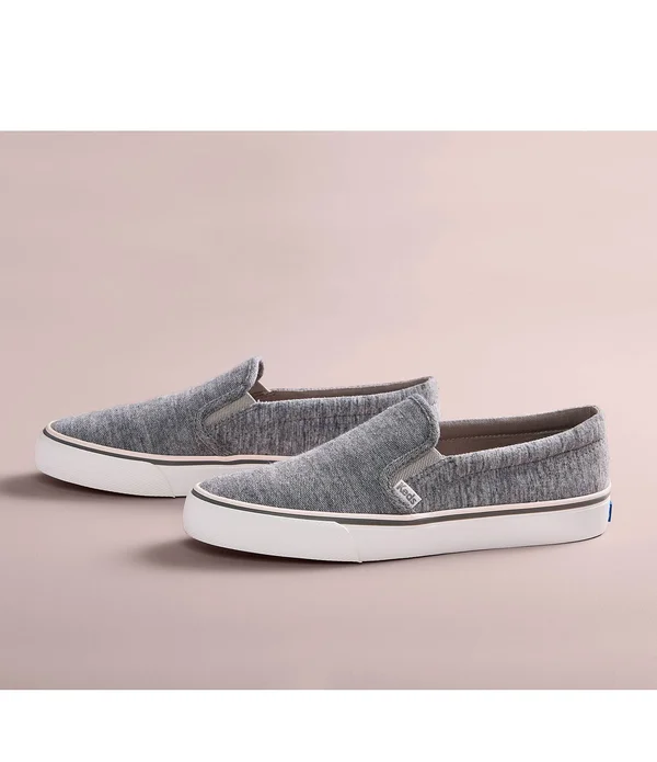 Keds Jump Kick Jersey Women's Slip-On Sneakers - Size: 9, Grey