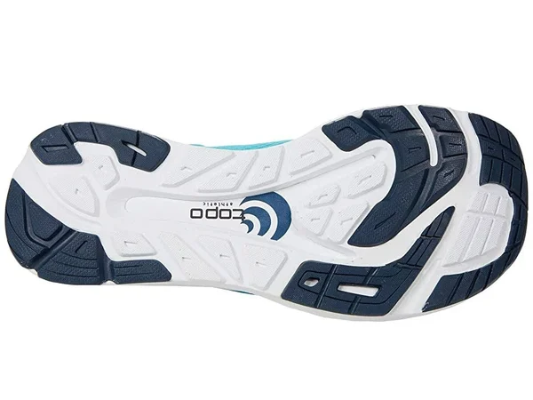 Topo Athletic Cyclone Running Shoe - Men's Cyan/Red, 10.5