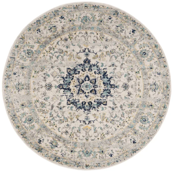 Safavieh Madison MAD155M 2&3x22 x 10&0x22 Runner Ivory - Blue Area Rug