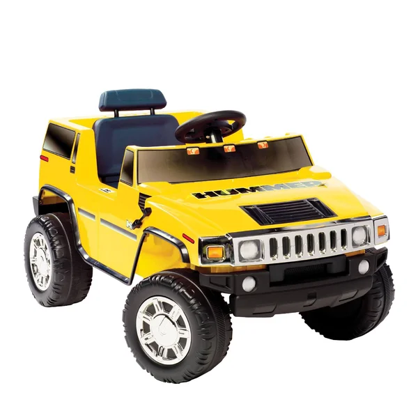 Kid Motorz 6V Hummer H2 Powered Ride-On - Yellow - 37 x 25 x 21