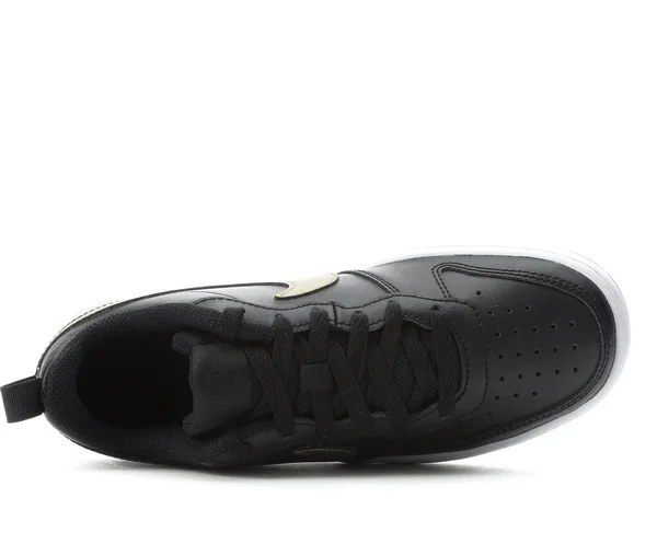Nike Boys Court Borough 2 Low Top Sneakers - Black - Size 4m
