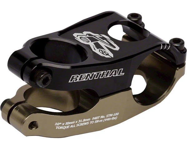 Renthal Duo Stem Black/Gold, 50mm
