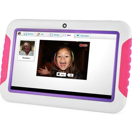 Ematic FunTab 7x22 Kids Tablet - Android 4.0, 4GB, Pink/Purple