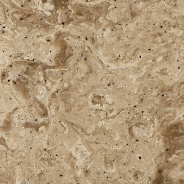 Transolid 30.5-in Sand Mountain Solid Surface Bathroom Vanity Top in Brown - VT30.5X22-1SV-94-1