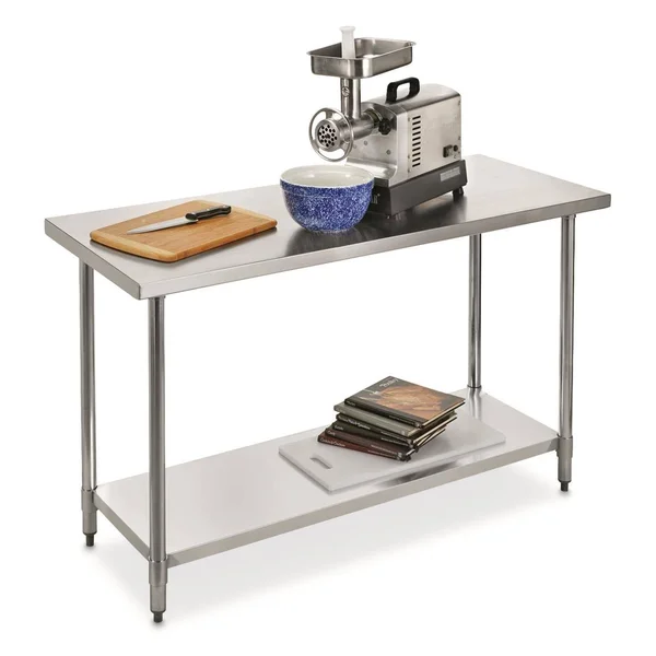 Guide Gear Stainless Steel Work Table 60 inch x 24 inch