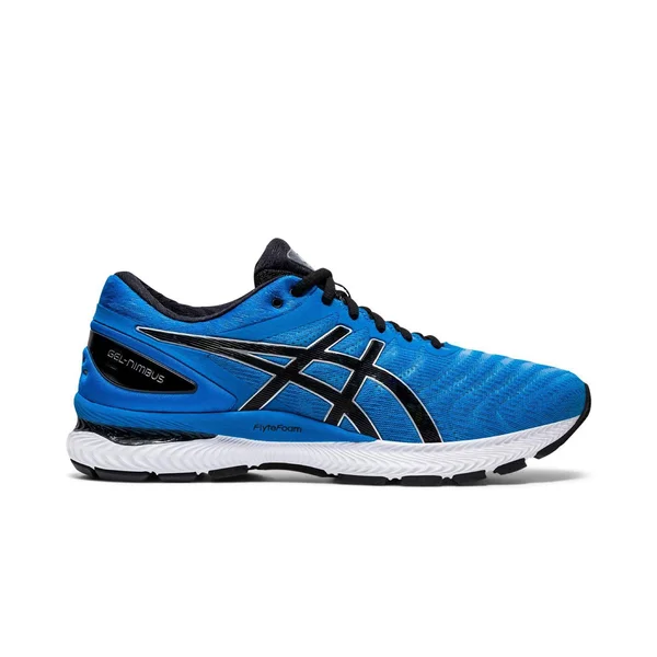 Asics Men's GEL-Nimbus 22 Running Shoes Directoire Blue/Black 11
