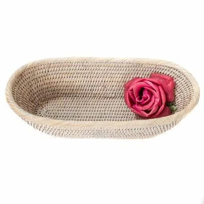 Sampson Taper Oval Bread Rattan Basket