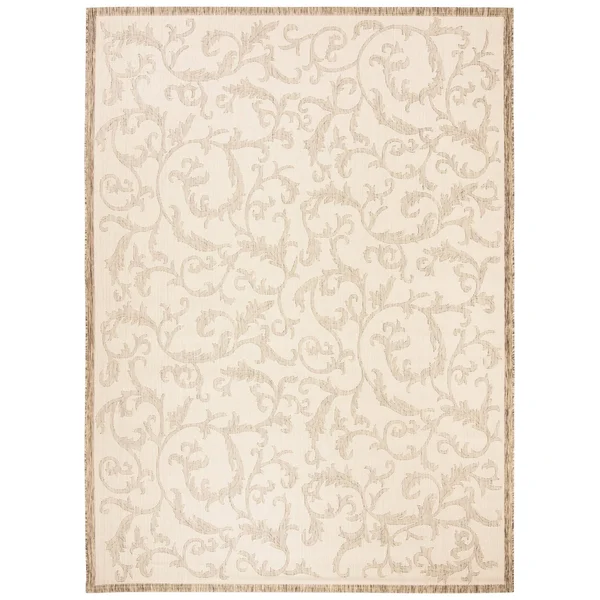 Safavieh Courtyard CY2653-3202 6&7x22 x 6&7x22 Square Terracotta - Natural Area Rug
