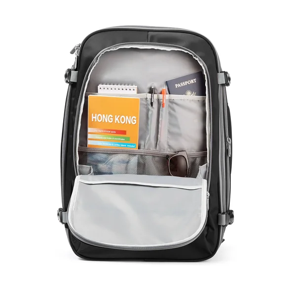 AmazonBasics Carry on Travel Backpack - Black